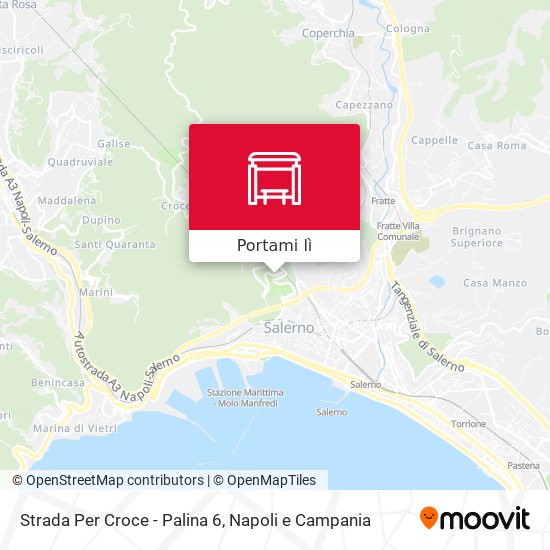 Mappa Strada Per Croce - Palina 6