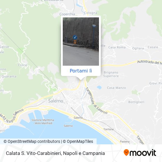 Mappa Calata S. Vito-Carabinieri