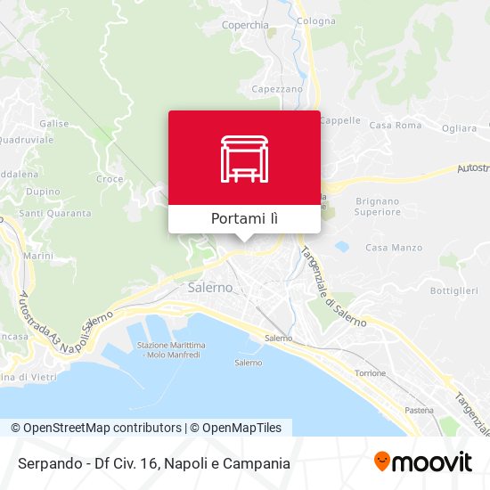 Mappa Serpando - Df Civ. 16