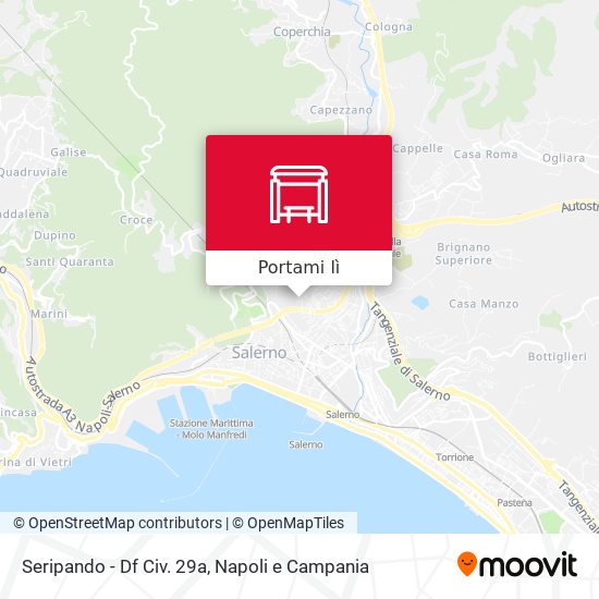 Mappa Seripando - Df Civ. 29a