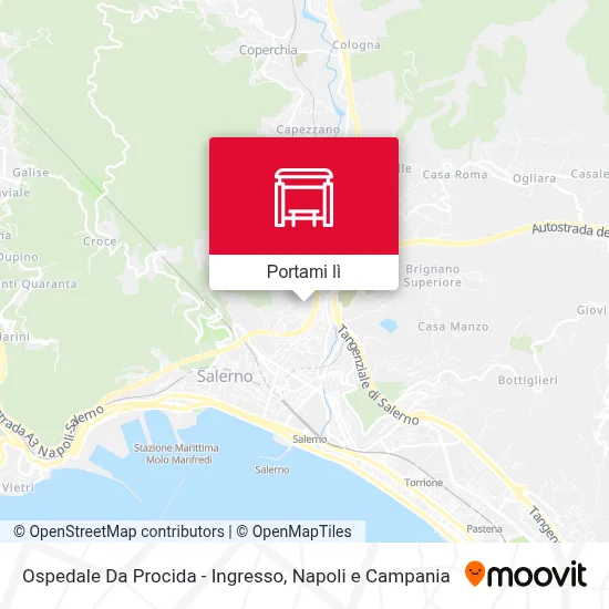 Mappa Ospedale Da Procida - Ingresso