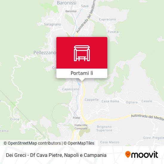 Mappa Dei Greci - Df Cava Pietre