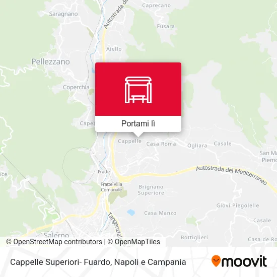 Mappa Cappelle Superiori- Fuardo