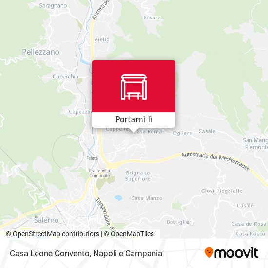 Mappa Casa Leone Convento