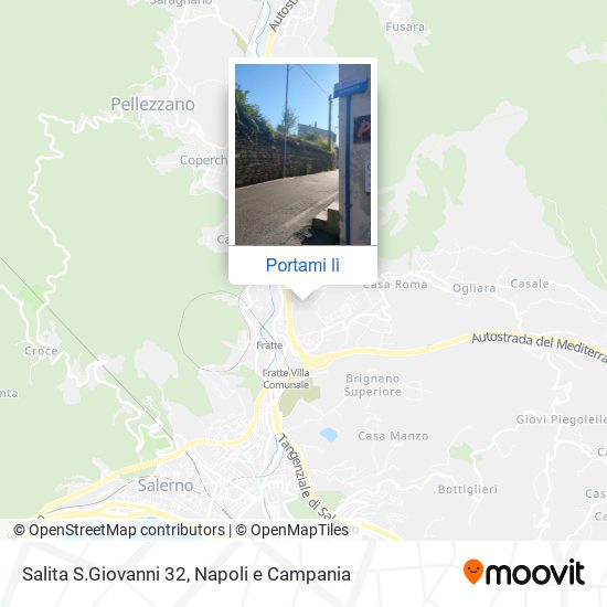 Mappa Salita S.Giovanni 32