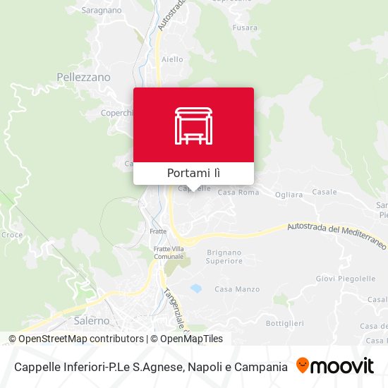 Mappa Cappelle Inferiori-P.Le S.Agnese