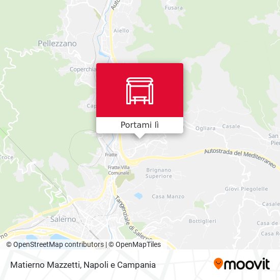 Mappa Matierno Mazzetti