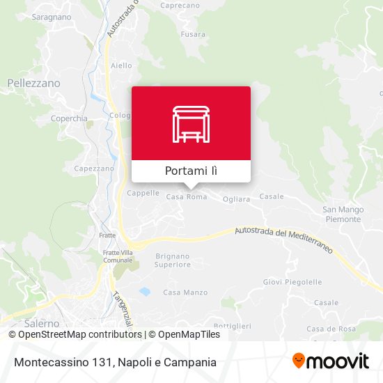 Mappa Montecassino 131