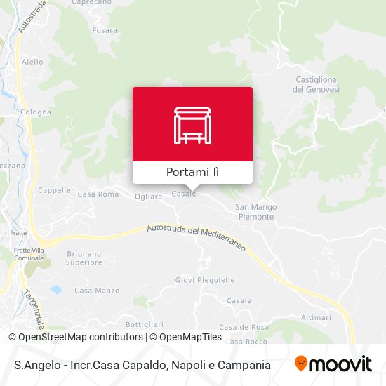 Mappa S.Angelo - Incr.Casa Capaldo