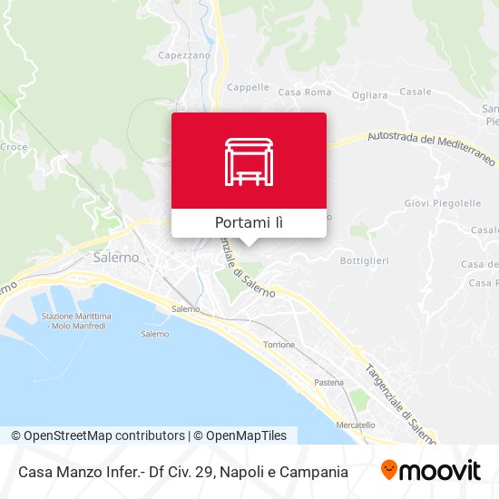 Mappa Casa Manzo Infer.- Df Civ. 29