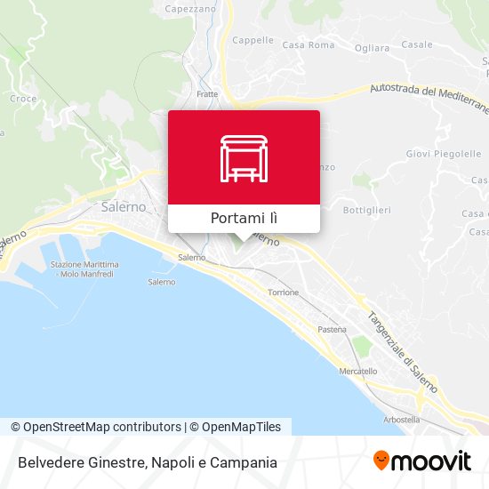 Mappa Belvedere Ginestre
