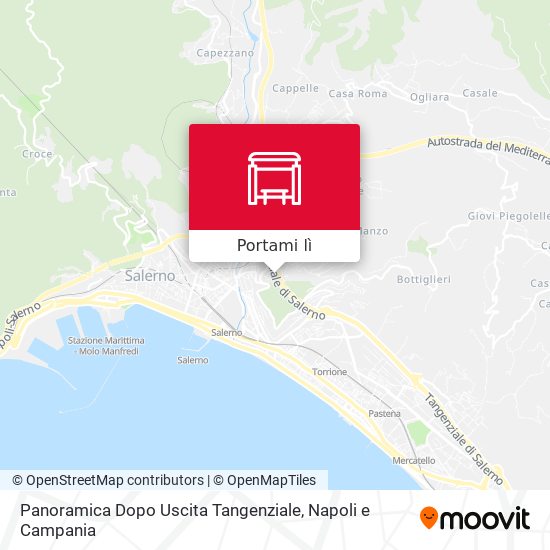 Mappa Panoramica Dopo Uscita Tangenziale