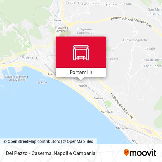 Mappa Del Pezzo - Caserma