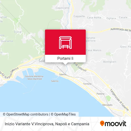 Mappa Inizio Variante V.Vinciprova