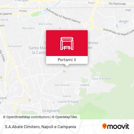 Mappa S.A.Abate Cimitero