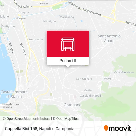 Mappa Cappella Bisi 158