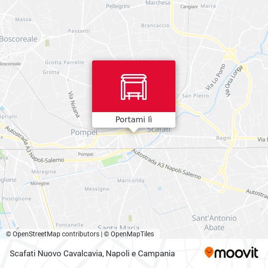 Mappa Scafati Nuovo Cavalcavia