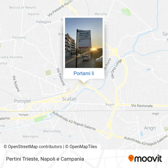 Mappa Pertini Trieste