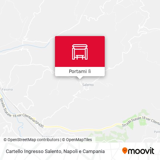 Mappa Cartello Ingresso Salento