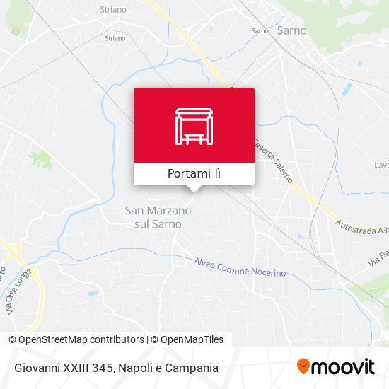 Mappa Giovanni XXIII 345