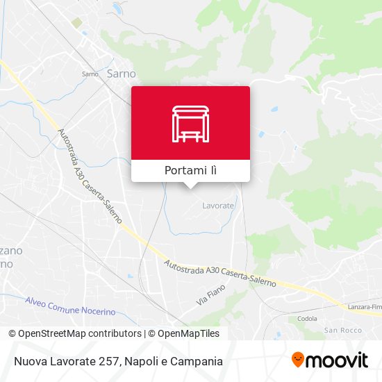Mappa Nuova Lavorate 257