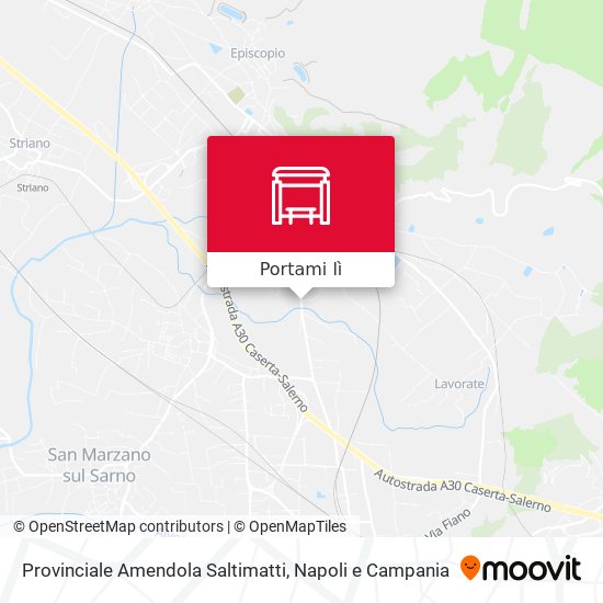 Mappa Provinciale Amendola Saltimatti