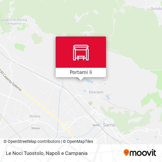 Mappa Le Noci Tuostolo