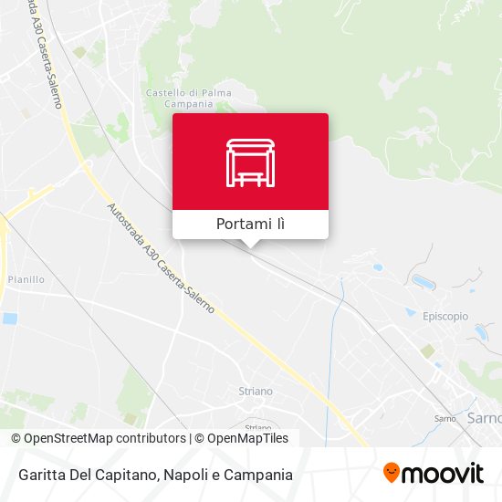 Mappa Garitta Del Capitano