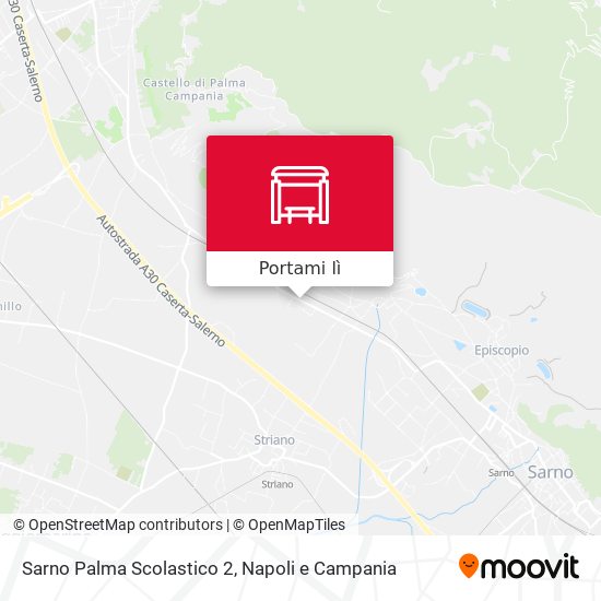 Mappa Sarno Palma Scolastico 2