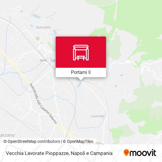 Mappa Vecchia Lavorate Pioppazze
