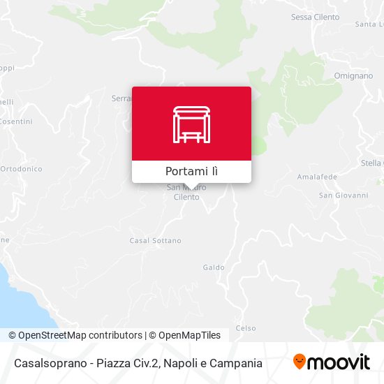 Mappa Casalsoprano - Piazza Civ.2