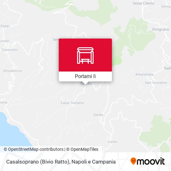 Mappa Casalsoprano (Bivio Ratto)