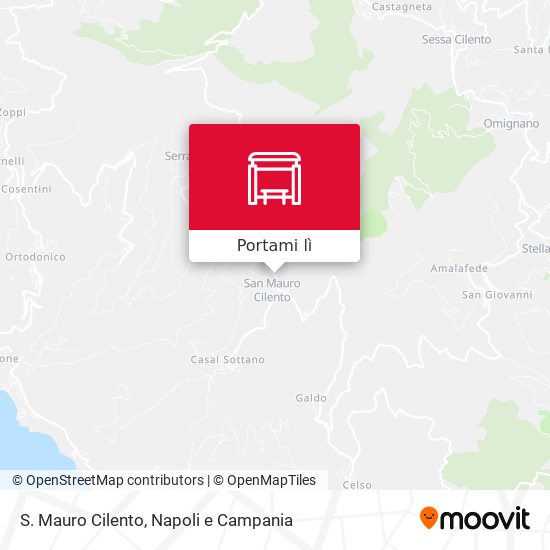 Mappa S. Mauro Cilento