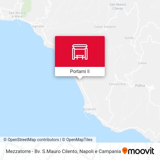 Mappa Mezzatorre - Bv. S.Mauro Cilento