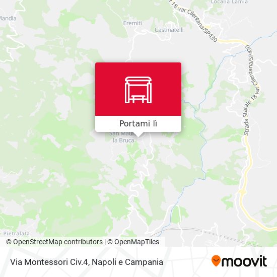 Mappa Via Montessori Civ.4