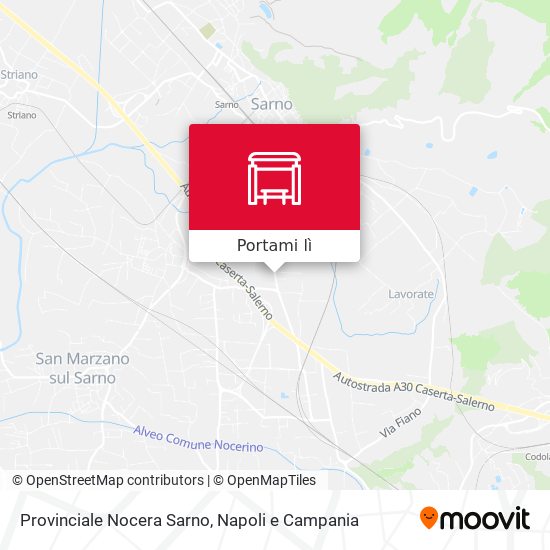 Mappa Provinciale Nocera Sarno