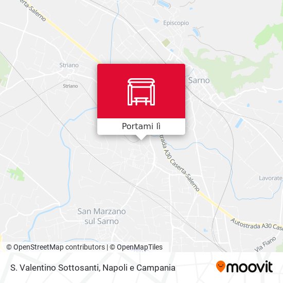Mappa S. Valentino Sottosanti