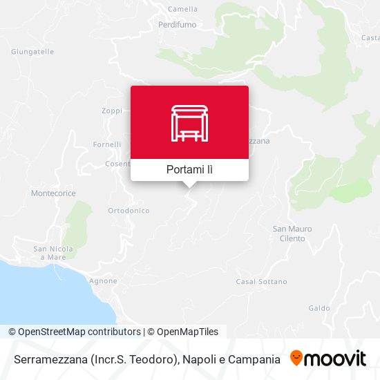 Mappa Serramezzana (Incr.S. Teodoro)