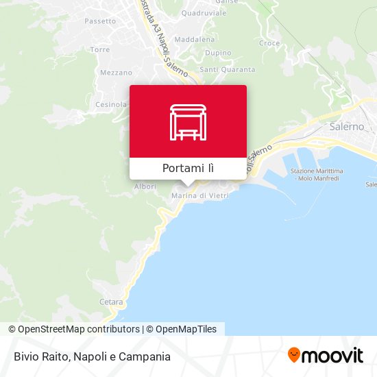 Mappa Bivio Raito