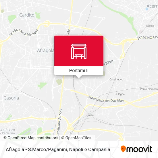 Mappa Afragola - S.Marco/Paganini
