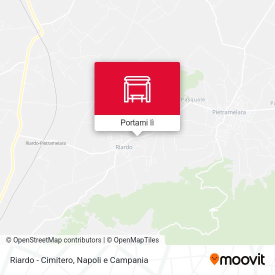 Mappa Riardo - Cimitero