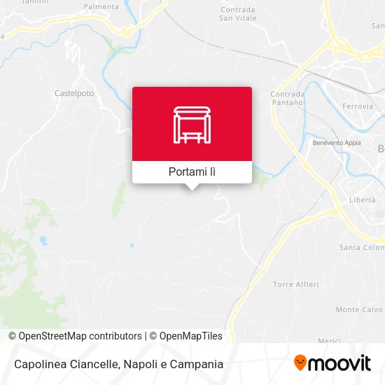 Mappa Capolinea Ciancelle