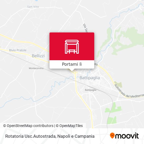Mappa Rotatoria Usc.Autostrada