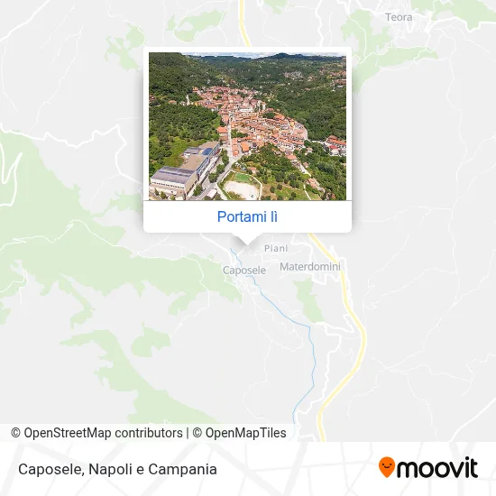 Mappa Caposele