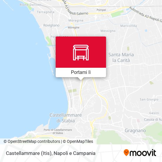 Mappa Castellammare (Itis)