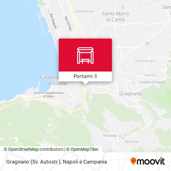 Mappa Gragnano (Sv. Autostr.)