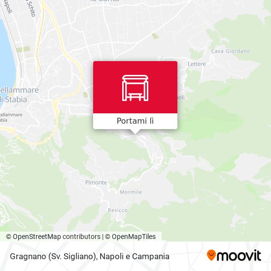Mappa Gragnano (Sv. Sigliano)