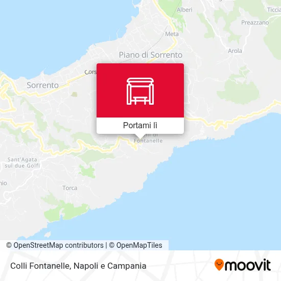 Mappa Colli Fontanelle