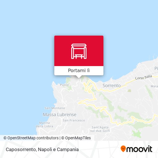 Mappa Caposorrento