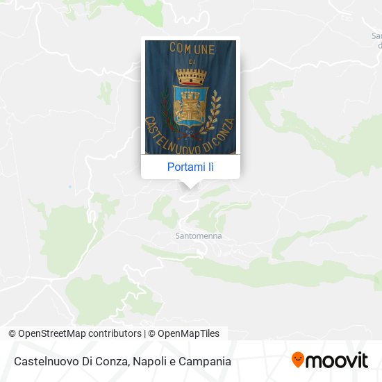 Mappa Castelnuovo Di Conza